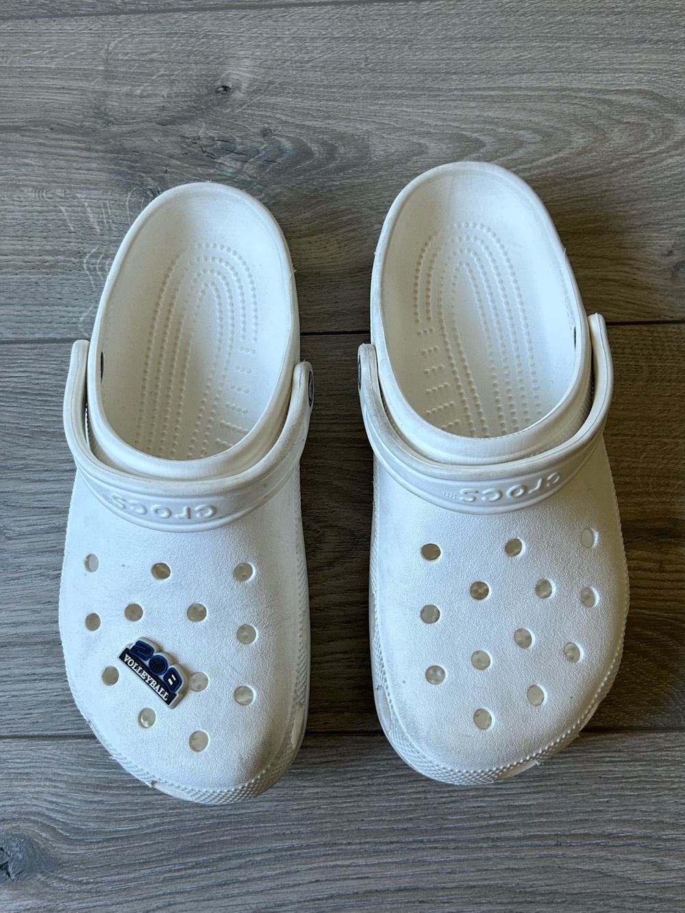 Crocs Classic White  Sandals Unisex Clogs Women’s Size 10
